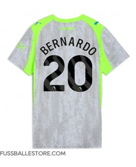 Günstige Manchester City Bernardo Silva #20 3rd trikot Damen 2025-26 Kurzarm